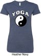 Yin Yang Yoga Arch Ladies Longer Length Shirt
