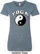 Yin Yang Yoga Arch Ladies Longer Length Shirt