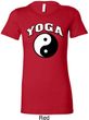 Yin Yang Yoga Arch Ladies Longer Length Shirt