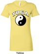 Yin Yang Yoga Arch Ladies Longer Length Shirt