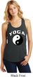 Yin Yang Yoga Arch Ladies Racerback Tank Top