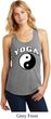 Yin Yang Yoga Arch Ladies Racerback Tank Top