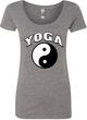 Yin Yang Yoga Arch Ladies Scoop Neck