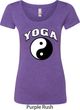 Yin Yang Yoga Arch Ladies Scoop Neck