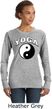 Yin Yang Yoga Arch Ladies Sweatshirt