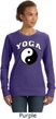 Yin Yang Yoga Arch Ladies Sweatshirt