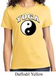 Yin Yang Yoga Arch Ladies T-shirt