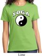 Yin Yang Yoga Arch Ladies T-shirt
