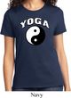 Yin Yang Yoga Arch Ladies T-shirt