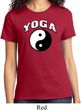Yin Yang Yoga Arch Ladies T-shirt