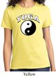 Yin Yang Yoga Arch Ladies T-shirt