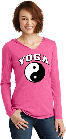 Yin Yang Yoga Arch Ladies Tri Hoodie