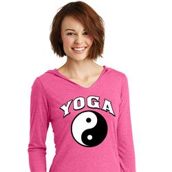 Yin Yang Yoga Arch Ladies Tri Hoodie Yin Yang Yoga Arch Ladies Tri Hoodie