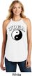 Yin Yang Yoga Arch Ladies Tri Rocker Tank Top