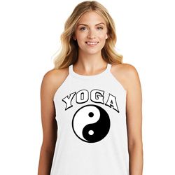 Yin Yang Yoga Arch Ladies Tri Rocker Tank Top Yin Yang Yoga Arch Ladies Tri Rocker Tank Top