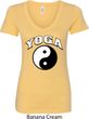 Yin Yang Yoga Arch Ladies V-Neck