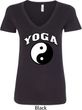 Yin Yang Yoga Arch Ladies V-Neck