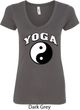 Yin Yang Yoga Arch Ladies V-Neck