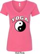 Yin Yang Yoga Arch Ladies V-Neck