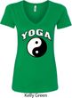 Yin Yang Yoga Arch Ladies V-Neck