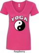 Yin Yang Yoga Arch Ladies V-Neck
