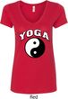 Yin Yang Yoga Arch Ladies V-Neck