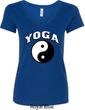 Yin Yang Yoga Arch Ladies V-Neck