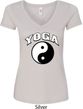 Yin Yang Yoga Arch Ladies V-Neck