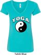 Yin Yang Yoga Arch Ladies V-Neck