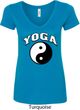Yin Yang Yoga Arch Ladies V-Neck