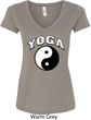 Yin Yang Yoga Arch Ladies V-Neck
