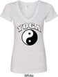 Yin Yang Yoga Arch Ladies V-Neck