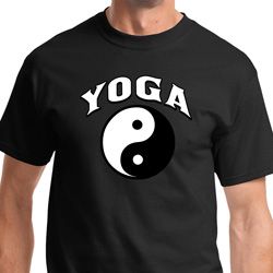 Yin Yang Yoga Arch Mens Shirts