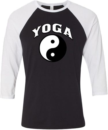 Yin Yang Yoga Arch Raglan Shirt