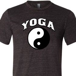Yin Yang Yoga Arch Tri Blend Tee