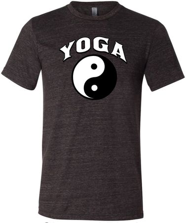 Yin Yang Yoga Arch Tri Blend Tee