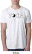 Yin Yang Yoga Text Burnout T-shirt