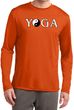 Yin Yang Yoga Text Dry Wicking Long Sleeve