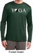 Yin Yang Yoga Text Dry Wicking Long Sleeve