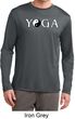 Yin Yang Yoga Text Dry Wicking Long Sleeve