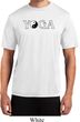 Yin Yang Yoga Text Dry Wicking T-shirt