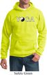 Yin Yang Yoga Text Hoodie