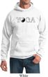 Yin Yang Yoga Text Hoodie