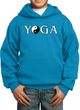 Yin Yang Yoga Text Kids Hoodie