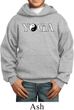 Yin Yang Yoga Text Kids Hoodie