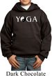 Yin Yang Yoga Text Kids Hoodie