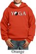 Yin Yang Yoga Text Kids Hoodie