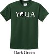 Yin Yang Yoga Text Kids T-shirt