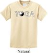 Yin Yang Yoga Text Kids T-shirt