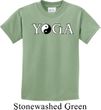Yin Yang Yoga Text Kids T-shirt